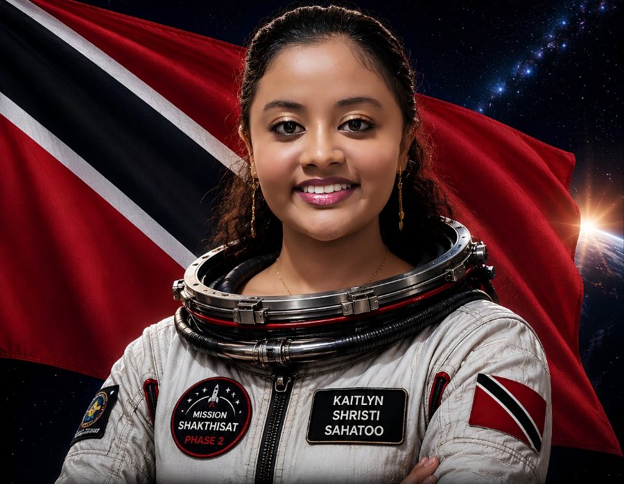 Kaitlyn Shristi Sahatoo representing Trinidad and Tobago
