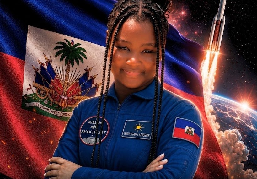 Izadorah Lapierre representing Haiti