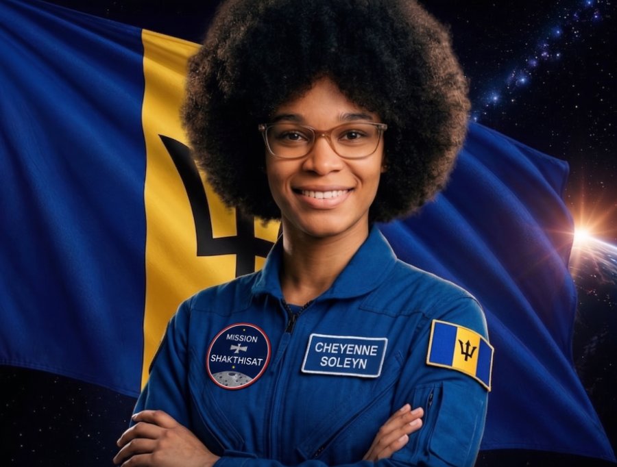 Cheyenne Soleyn representing Barbados