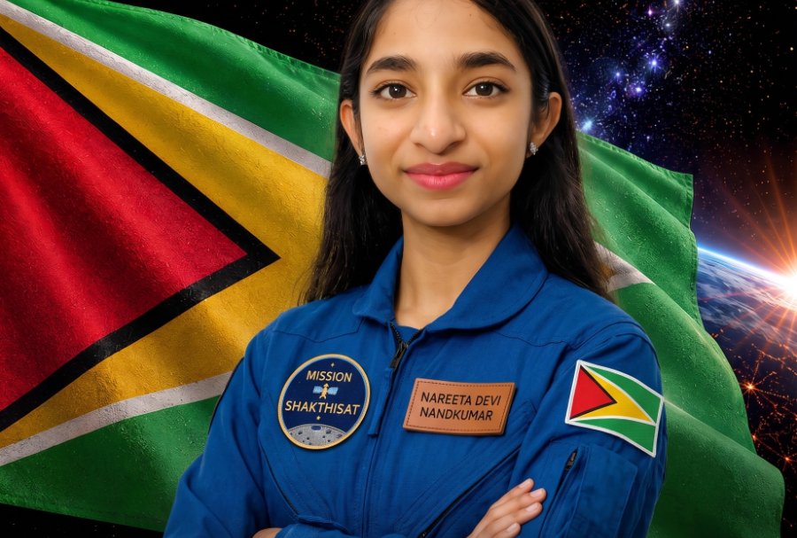 Nareeta Devi Nandkumar representing Guyana
