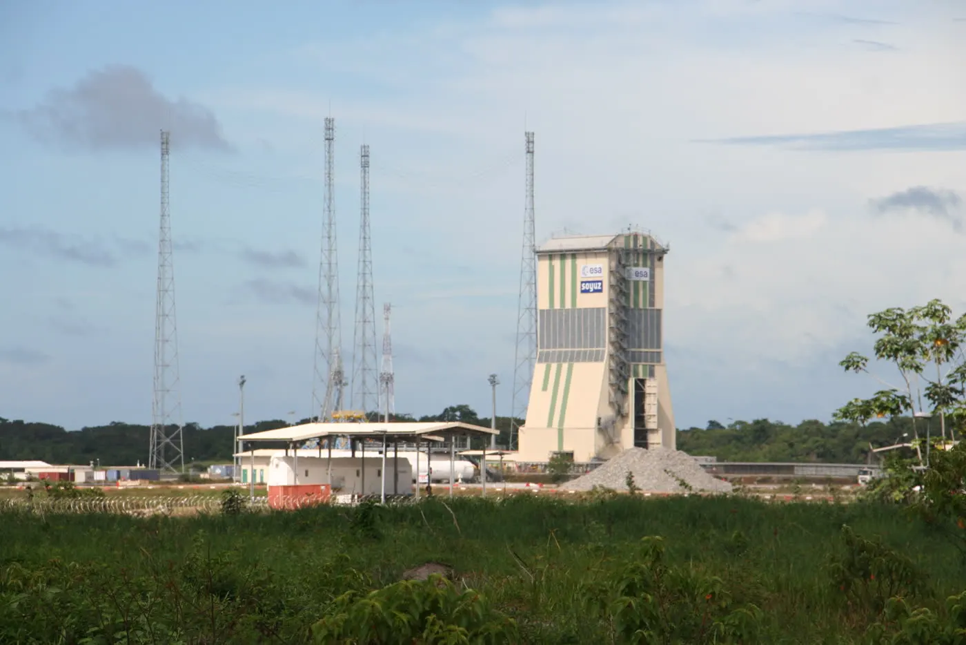 Soyuz launch complex at the Guiana Space Centre